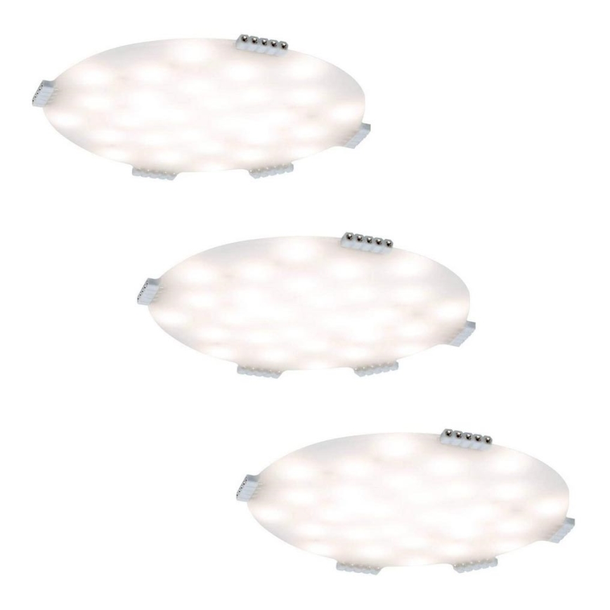 Paulmann 70711 - CONJUNTO 3xLED/2,8W Iluminação em móveis com sensor SOFTPAD 230V 2700K