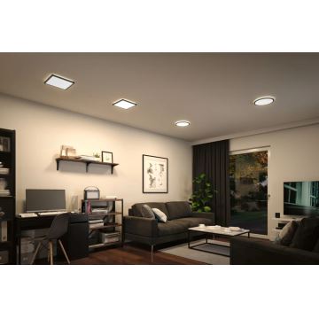 Paulmann 71014 - LED/11,2W Painel integrado ATRIA 230V 4000K 19x19 cm preto