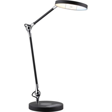 Paulmann 78010 - Candeeiro de mesa LED/11W táctil com regulação NUMIS 230V 2700/4000/6500K preto