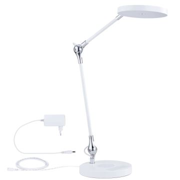 Paulmann 78011 - Candeeiro de mesa LED/11W táctil com regulação NUMIS 230V 2700/4000/6500K branco