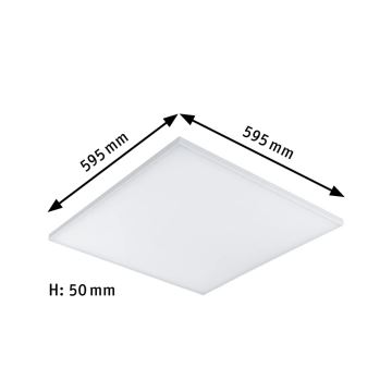 Paulmann 79826 - LED/19,5W Iluminação com regulação SMART VELORA 230V 2700-6500K