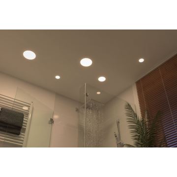 Paulmann 92388 - LED/8,5W IP44 Iluminação de casa de banho embutida VARIFIT 230V