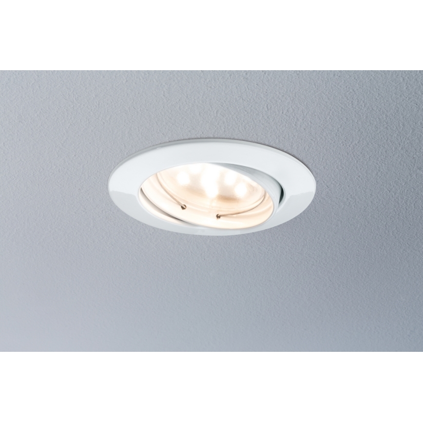 Paulmann 92765 - CONJUNTO 3xLED/6,8W Iluminação de encastrar para casa de banho COIN 230V