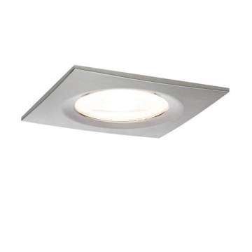 Paulmann 93611 - LED-GU10/7W IP44 Iluminação embutida de casa de banho com regulação NOVA 230V