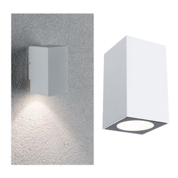 Paulmann 94329 - LED/3,8W IP44 Iluminação de parede exterior FLAME 230V branca