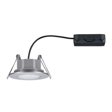 Paulmann 99932 - LED/5,2W IP65 Foco de encastrar de casa de banho com regulação CALLA 230V