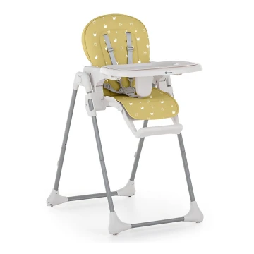 PETITE&MARS - Cadeira de refeição para criança GUSTO amarelo