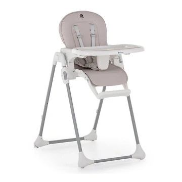 PETITE&MARS - Cadeira de refeição para criança GUSTO cinzento