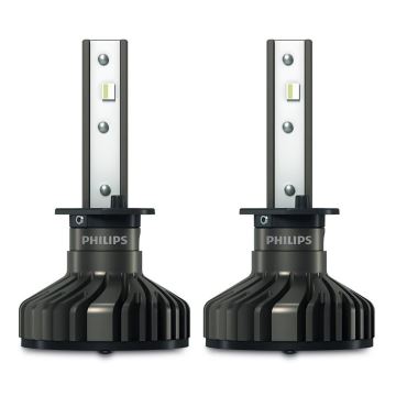 Philips 11258U91X2 - CONJUNTO 2x Lâmpadas LED para carro Ultinon Pro9100 H1 P14,5s/13,2W/12/24V 5800K