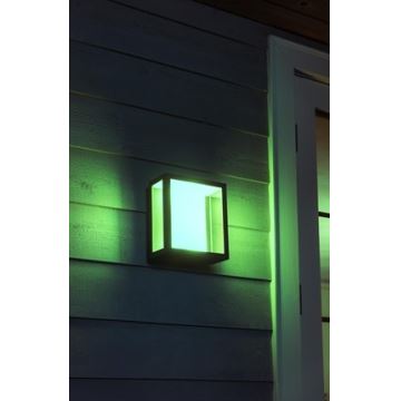 Philips - LED RGBW Iluminação de parede exterior com regulação Hue IMPRESS 2xLED/8W/230V IP44