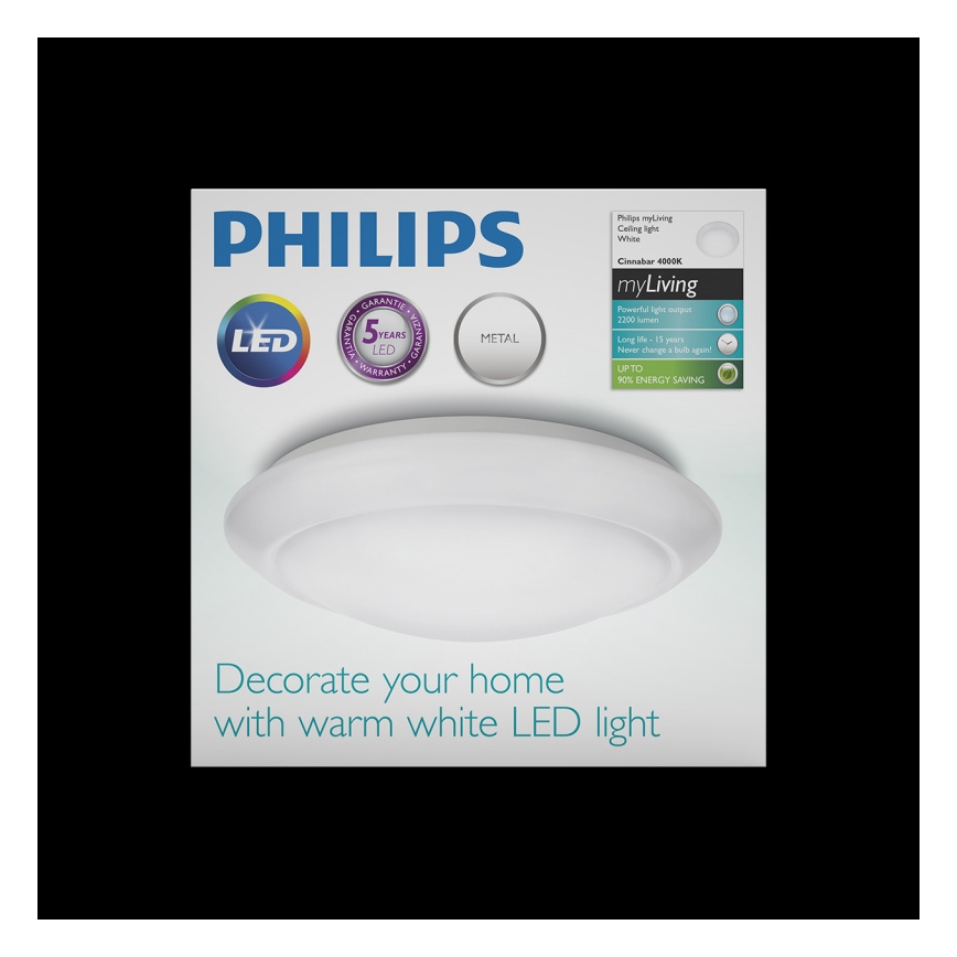 Philips - Iluminação de teto LED 1xLED/22W/230V