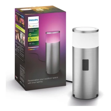 Philips - Candeeiro exterior LED RGBW com regulação Hue CALLA LED/8W/230V IP44