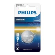 Philips CR2430/00B - Célula de botão de lítio CR2430 MINICELLS 3V 300mAh