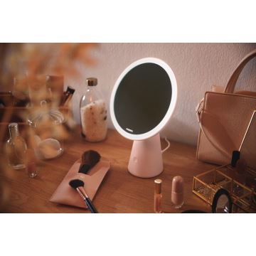 Philips - Espelho cosmético regulável com retroiluminação LED MIRROR LED/4,5W/5V