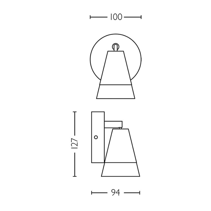 Philips - Foco CLEFT 1xGU10/5W/230V