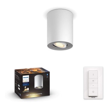 Philips - Foco LED com regulação Hue PILLAR 1xGU10/5W/230V + comando