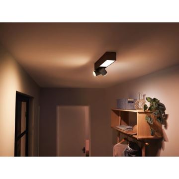 Philips - Foco LED RGBW com regulação Hue CENTRIS 2xGU10/4,2W/230V + LED/11W 2000-6500K