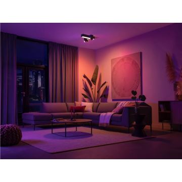 Philips - Foco LED RGBW com regulação Hue CENTRIS 3xGU10/4,2W/230V + LED/11W 2000-6500K