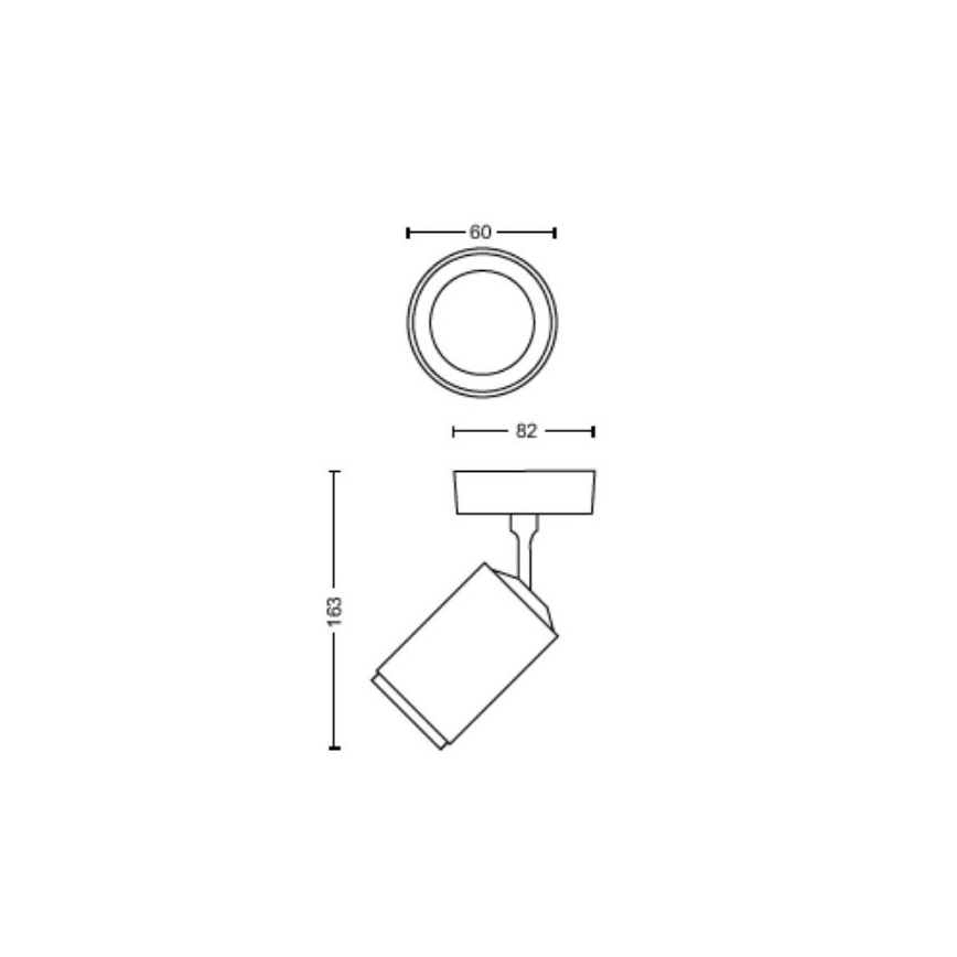 Philips - Foco LED RGBW com regulação Hue FUGATO 1xGU10/4,2W/230V 2000-6500K branco