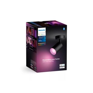 Philips - Foco LED RGBW com regulação Hue FUGATO 1xGU10/4,2W/230V 2000-6500K preto