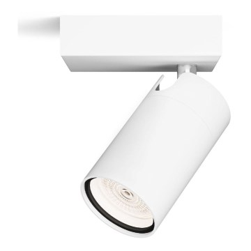 Philips - Foco para casa de banho IDRIS 1xGU10/5W/230V IP44 branco