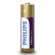 Philips FR6LB4A/10 - 4 pçs Célula de lítio AA LITHIUM ULTRA 1,5V 2400mAh
