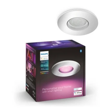 Philips - Iluminação de casa de banho LED RGB com regulação Hue XAMENTO 1xGU10/5,7W/230V IP44 2000-6500K