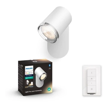 Philips - Iluminação de parede de casa de banho LED com regulação Hue ADORE 1xGU10/5W/230V IP44 + CR