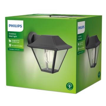 Philips - Iluminação de parede exterior 1xE27/60W/230V IP44