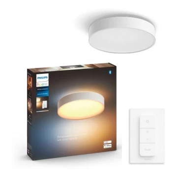 Philips - Iluminação de teto LED com regulação Hue LED/19,2W/230V 2200-6500K diâmetro 381 mm branco + controlo remoto