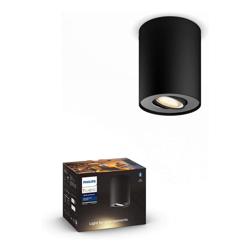 Philips - Iluminação de teto LED com regulação Hue PILLAR 1xGU10/5W/230V