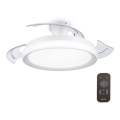 Philips - Iluminação de teto LED com uma ventoinha BLISS LED/35W/230V 5500/4000/2700K branco + comando