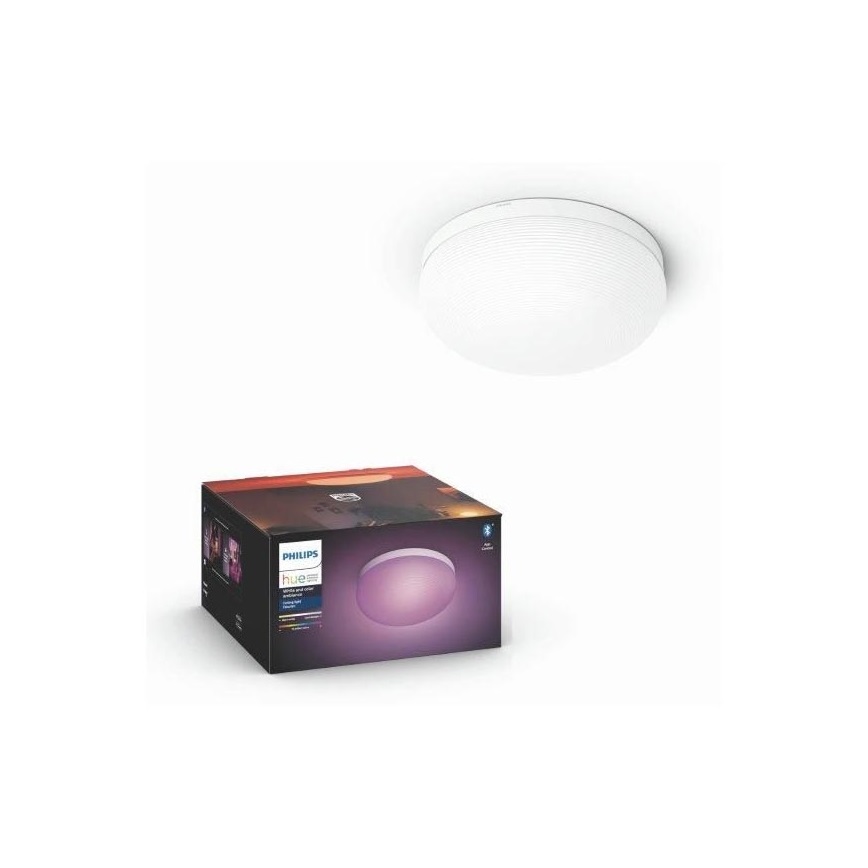 Philips - Iluminação de teto RGBW com regulação Hue FLOURISH White And Color Ambiance LED/32W/230V