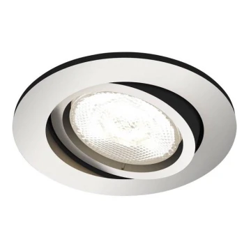 Philips- Iluminação embutida LED com regulação SHELLBARK Warm Glow 1xLED/4,5W/230V 2200-2700K