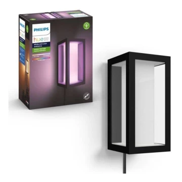 Philips - LED RGBW Iluminação de parede exterior com regulação Hue IMPRESS 2xLED/8W/24V 2000-6500K IP44