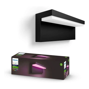 Philips - LED RGBW Iluminação de parede exterior com regulação Hue NYRO LED/13,5W/230V 2000-6500K IP44