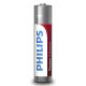 Philips LR03P4B/10 - 4 pçs Pilha alcalina AAA POWER ALKALINE 1,5V 1150mAh