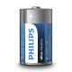 Philips LR20E2B/10 - 2 pçs Pilha alcalina D ULTRA ALKALINE 1,5V 15000mAh