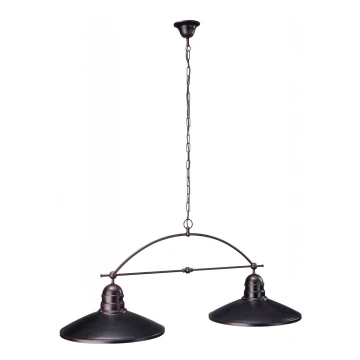 Philips Massive 37666/86/10 - Candelabro pendente AKI 2xE27/14W