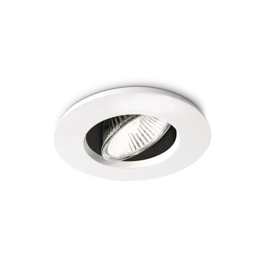 Philips Massive - CONJUNTO 3x Iluminação de casa de banho com regulação 1xGU10/35W/230V IP23