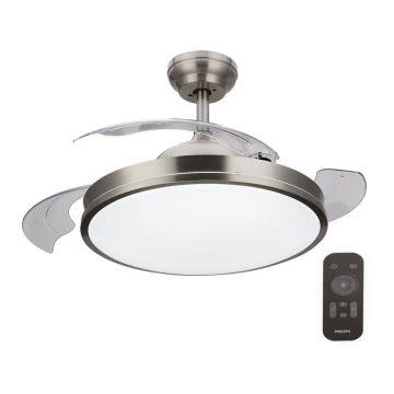 Philips - Ventoinha de teto LED LED/35W/230V 5500/4000/3000K + controlo remoto