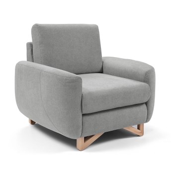 Poltrona AVESTA cinzenta