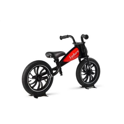 QPlay - Bicicleta de empurrar FEDURO preto/vermelho