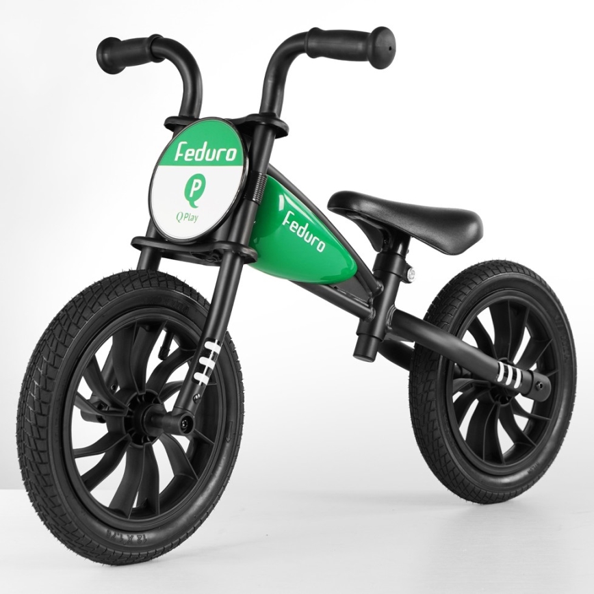 QPlay - Bicicleta de empurrar FEDURO verde