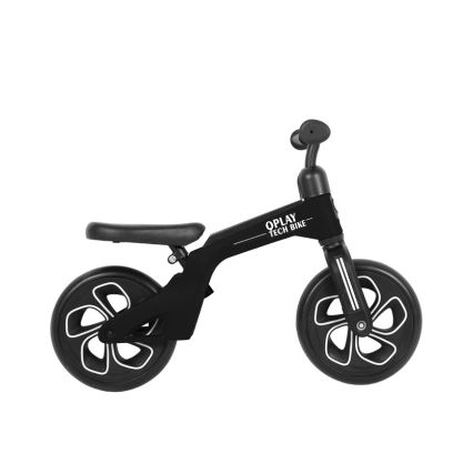 QPlay - Bicicleta de equilíbrio TECH preta