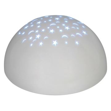 Rabalux - Iluminação noturna LED RGB LED/0,5W/3xAA
