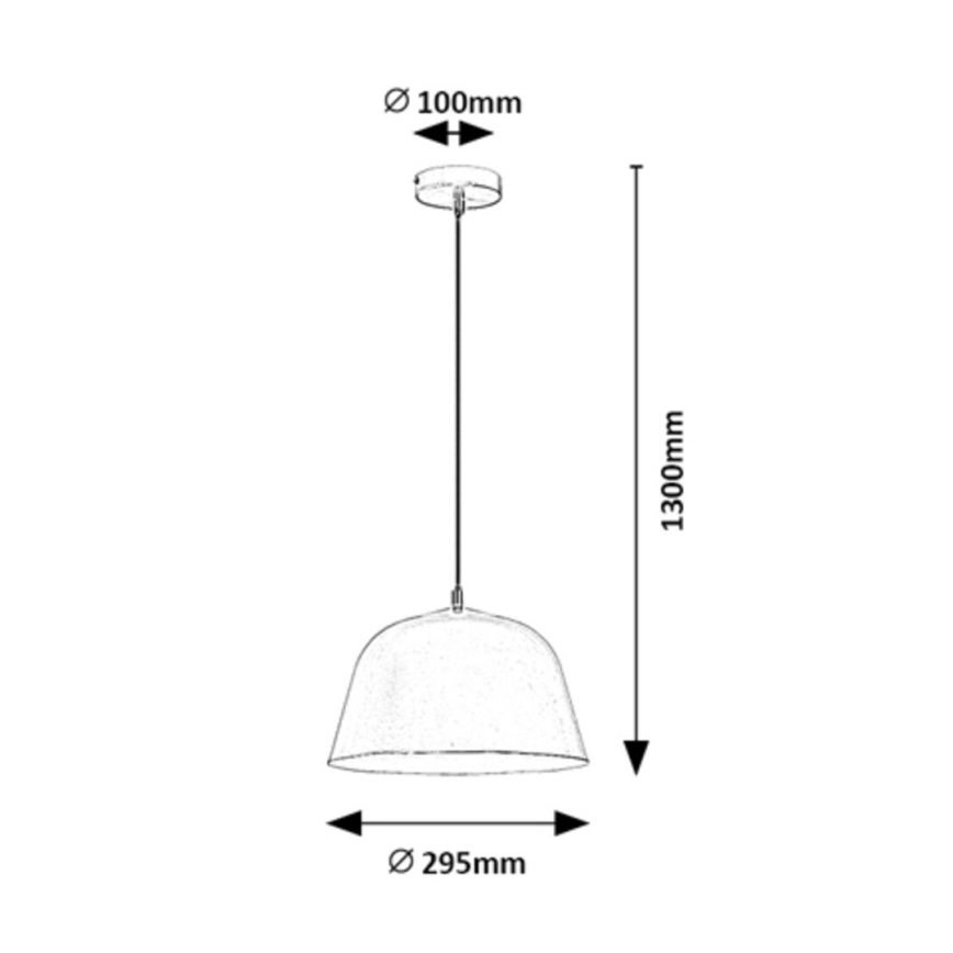 Rabalux - Candelabro suspenso 1xE27/60W/230V