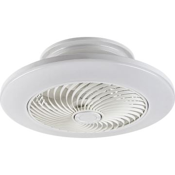 Rabalux - Iluminação de teto LED com regulação e ventoinha DALFON LED/36W/230V 3000-6000K + controlo remoto