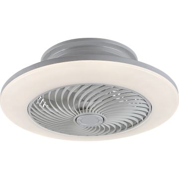 Rabalux - Iluminação de teto LED com regulação e ventoinha DALFON LED/36W/230V 3000-6000K + controlo remoto