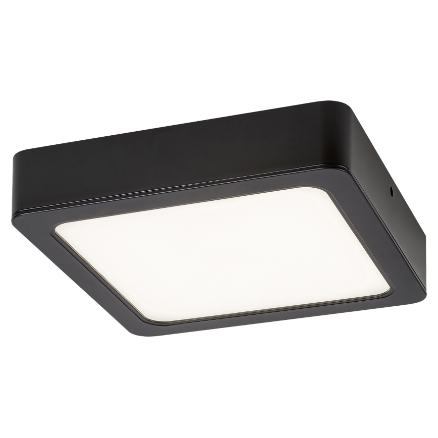 Rabalux - Iluminação de teto LED LED/7W/230V 4000K 12x12 cm preto